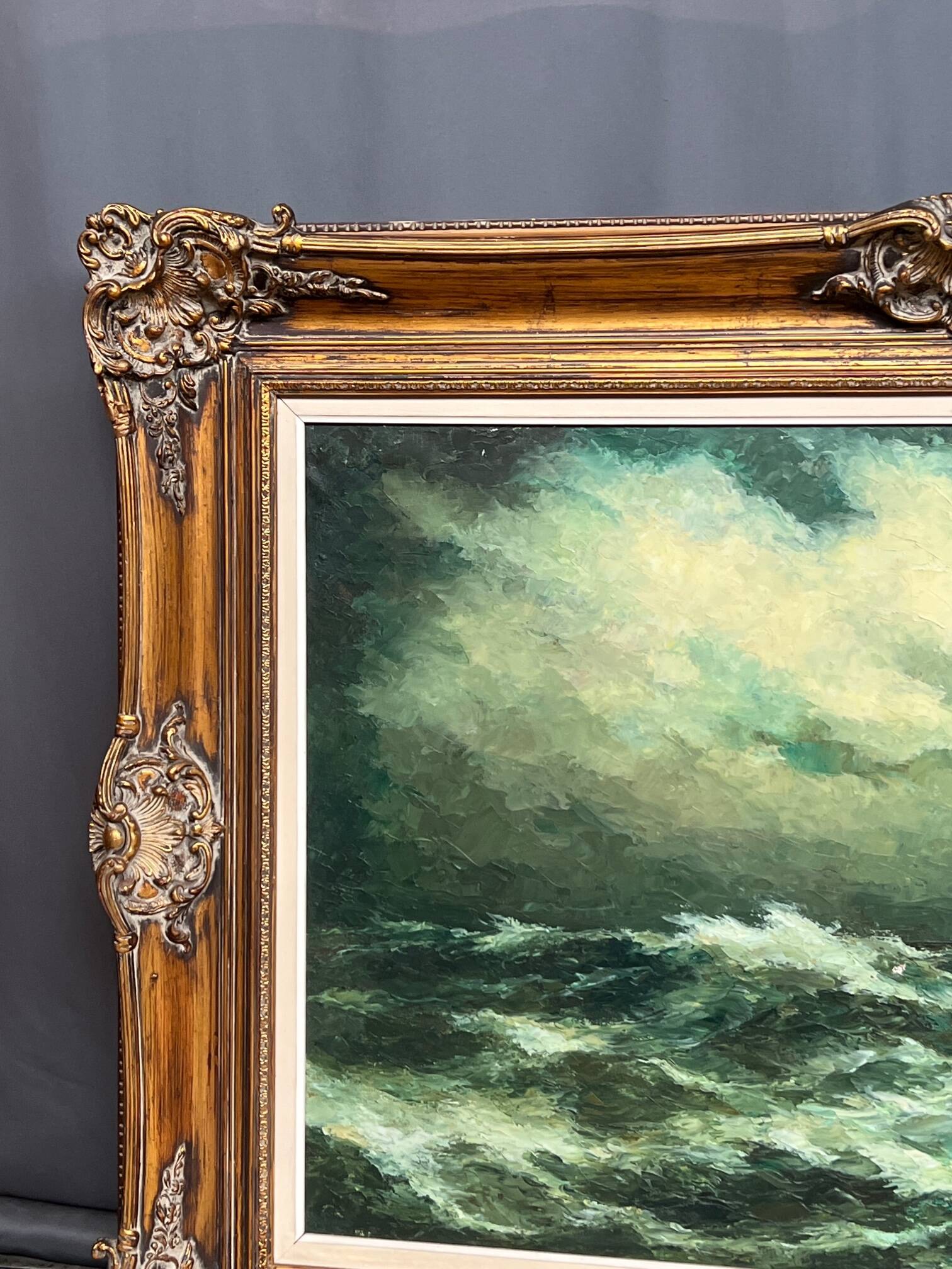 L.Kaisen (1901-1963) “Seascape”.