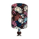 Lampshade like new with an eye-catching floral pattern.