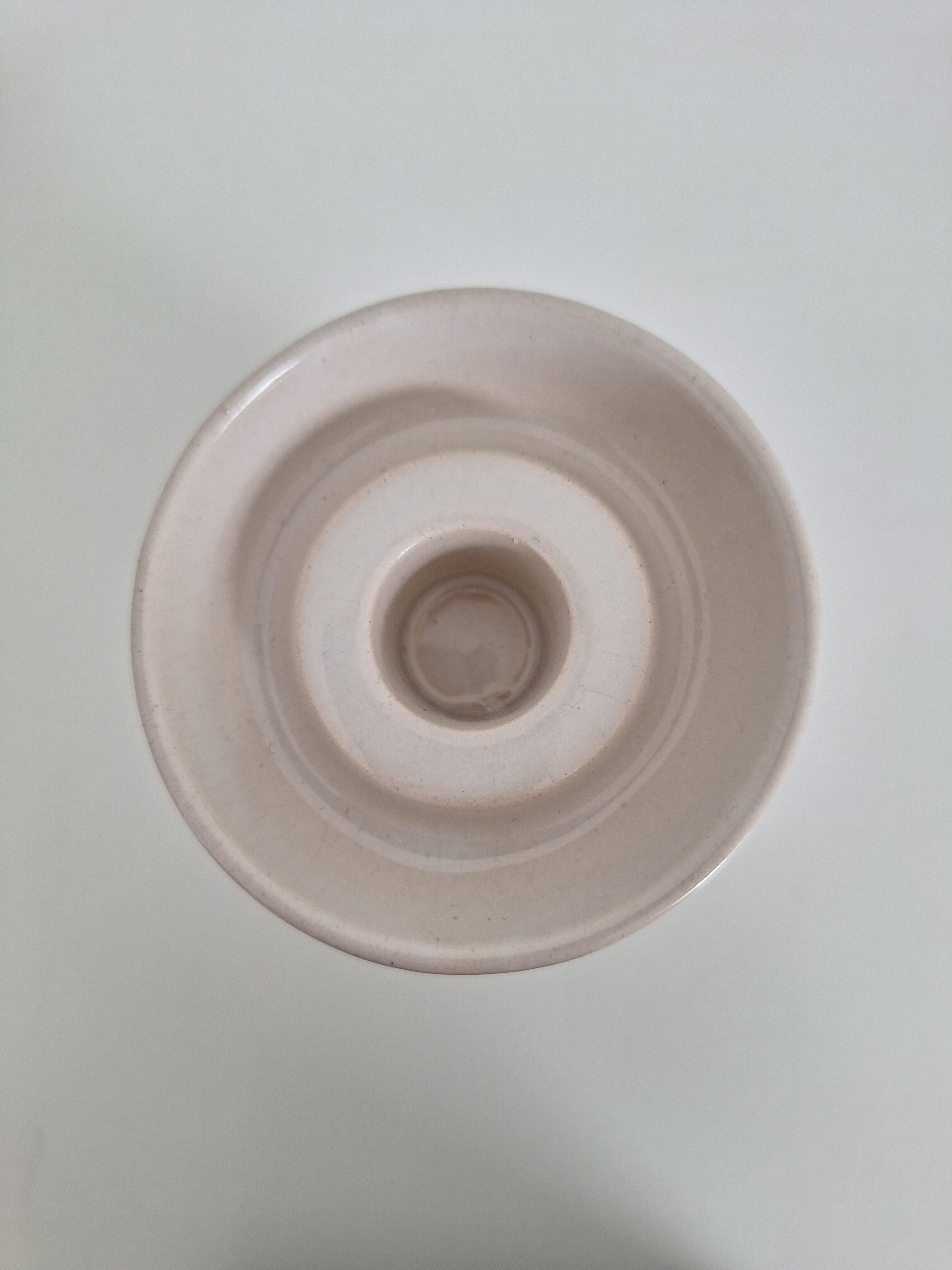 Vintage ceramic candle holder