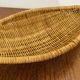 Vintage Danish-style wicker basket