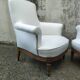 Paire de fauteuils Louis XVI