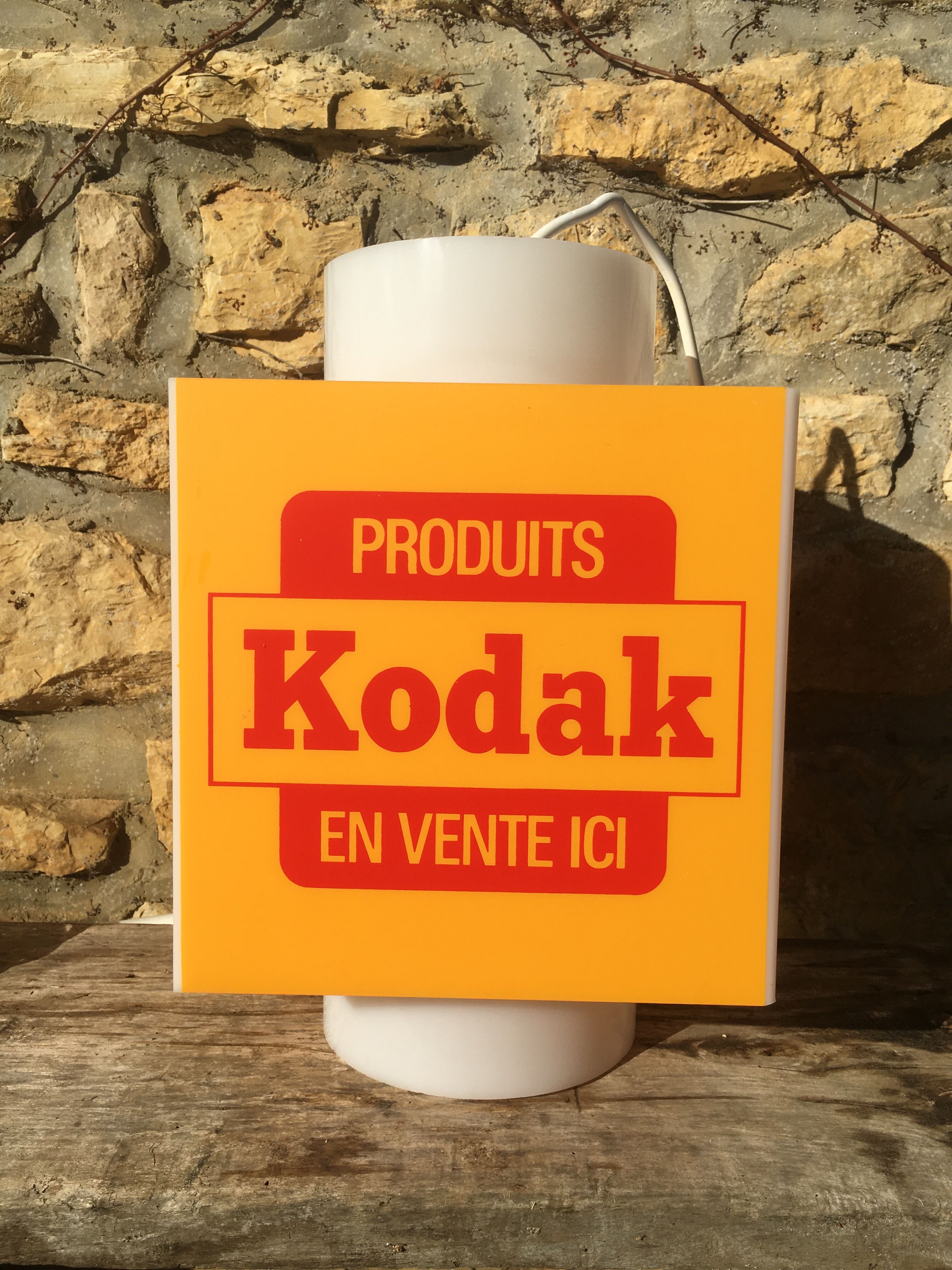 Kodak Advertising Lamp