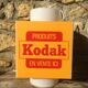 Lampe publicitaire Kodak