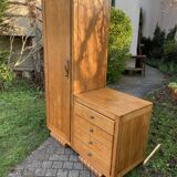 Asymmetrical Art Deco chest cabinet