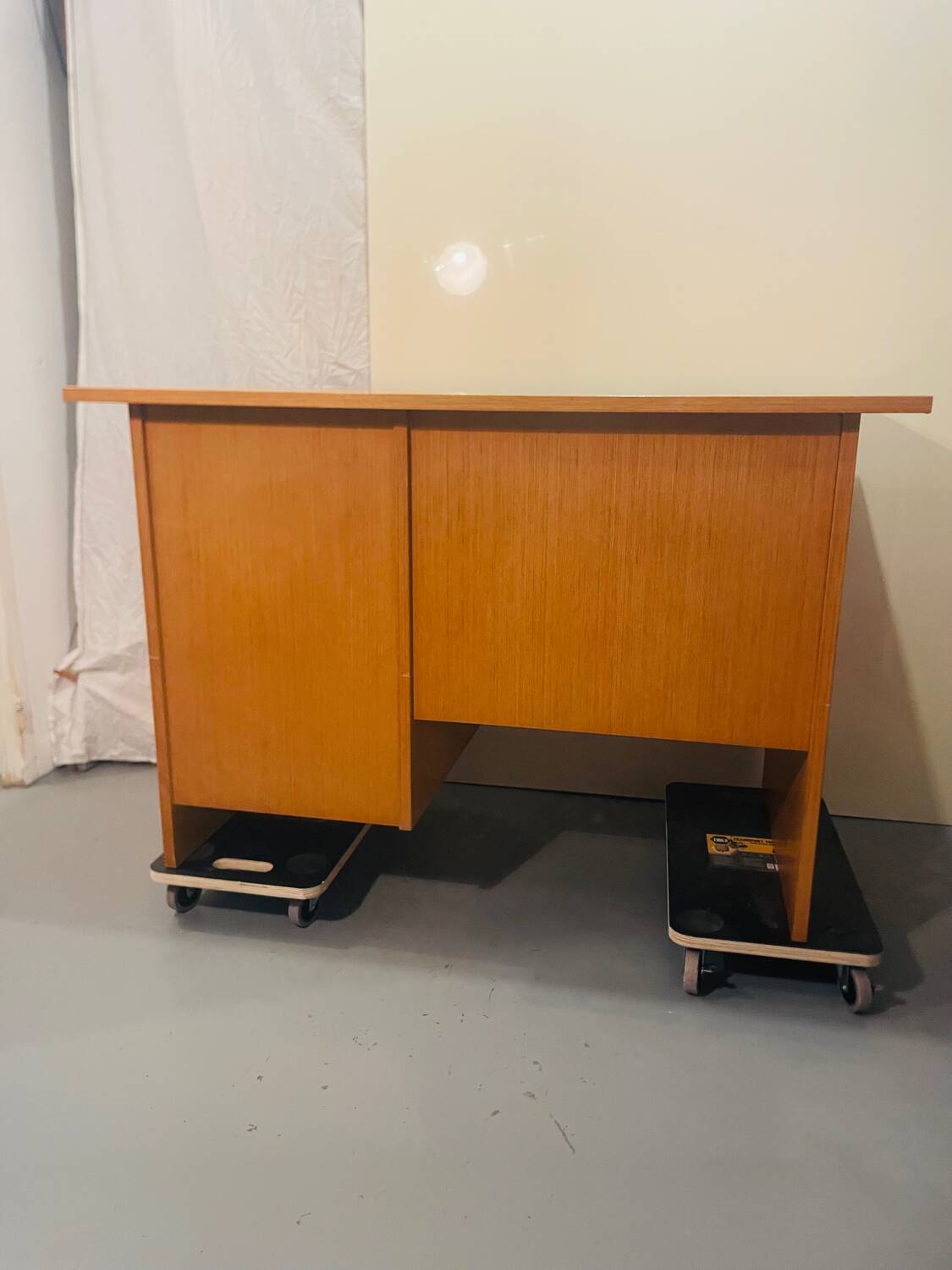 Vintage desk Maison Capelle circa 1960