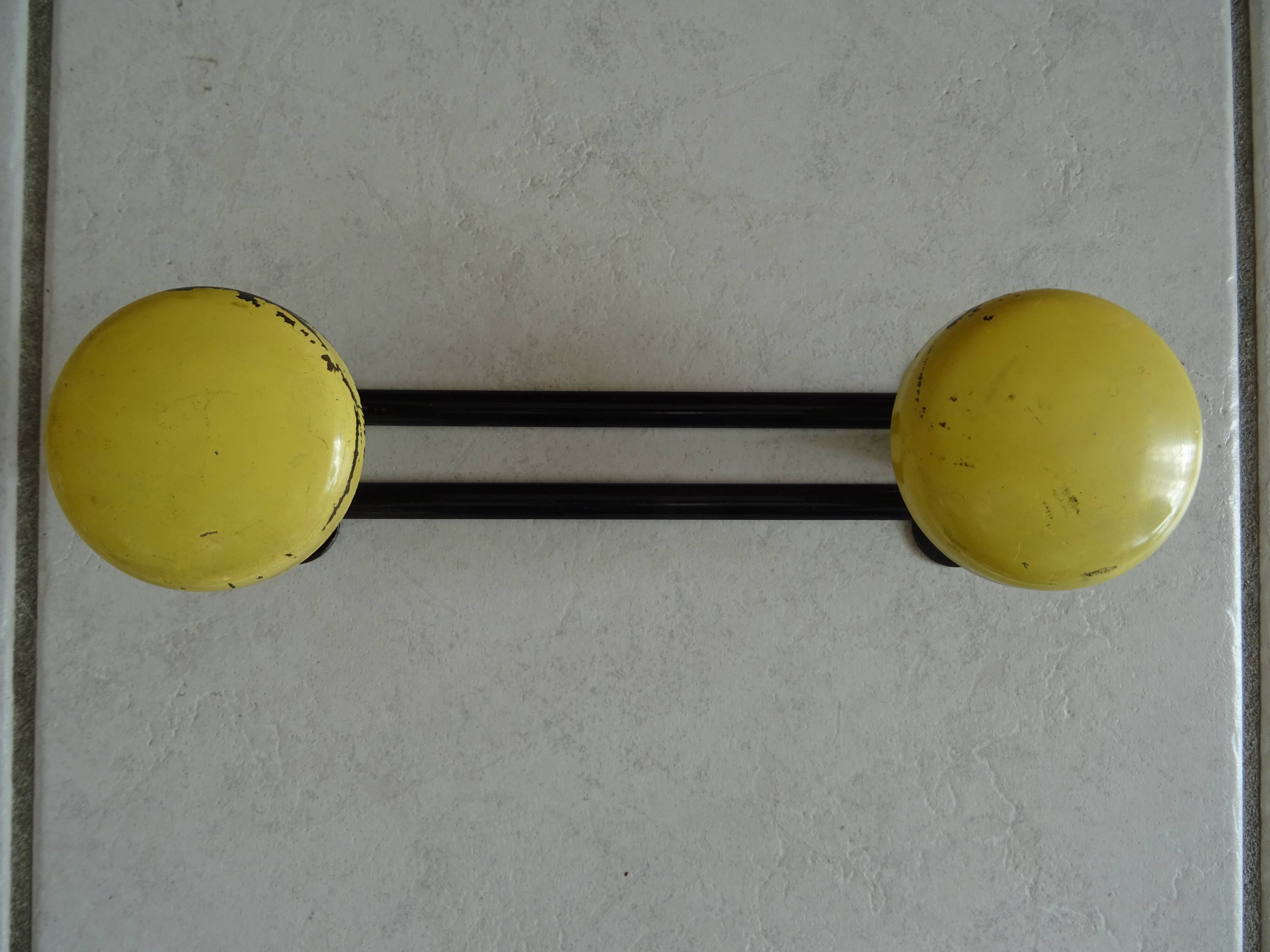 Vintage wall coat rack year 60