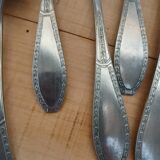 Antique cutlery set for 22 place settings