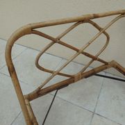 Vintage rattan bed 1 person