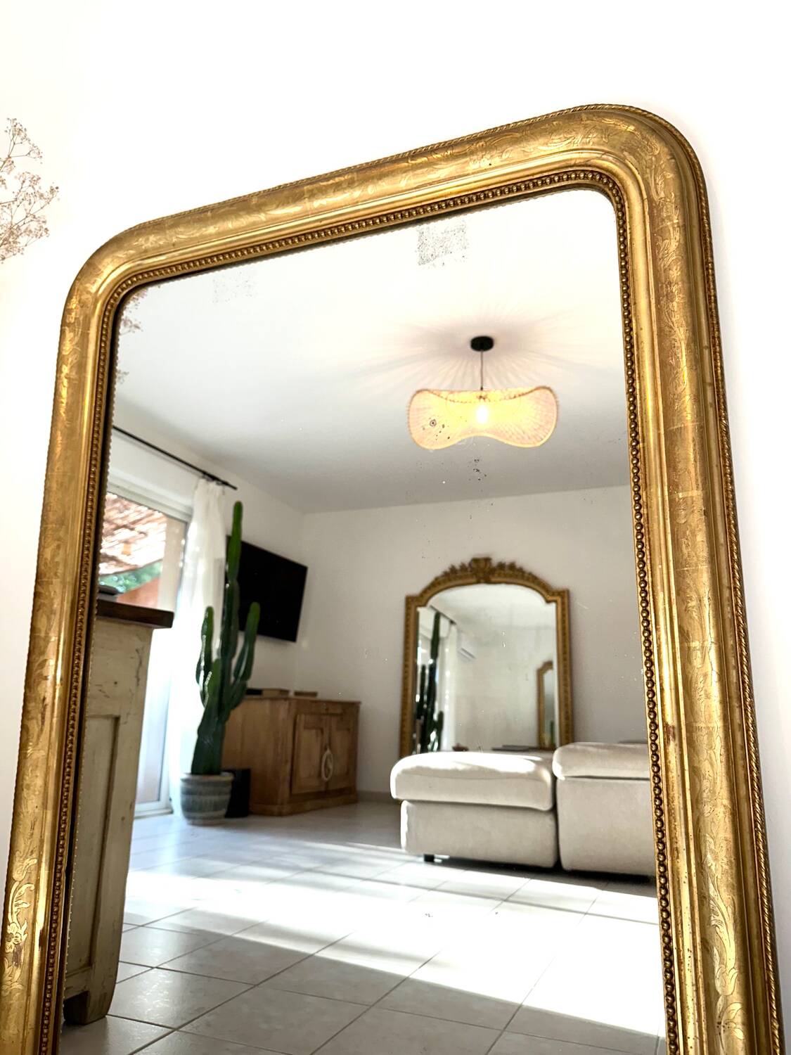 Antique Louis-Philippe mirror