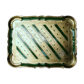 Florentine wooden serving tray