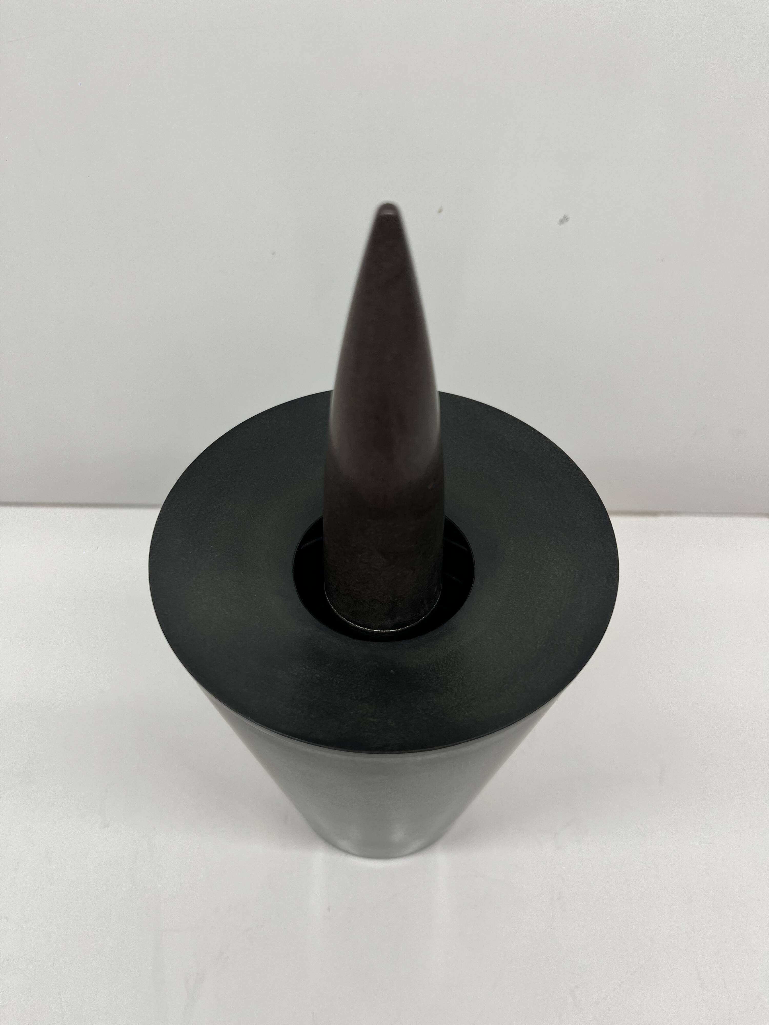 Joe Cactus Ashtray Philippe Starck for Alessi Black Bakelite Design Collection