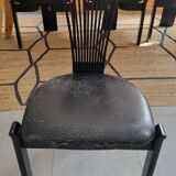 8 Totem chairs by Torstein Nilsen