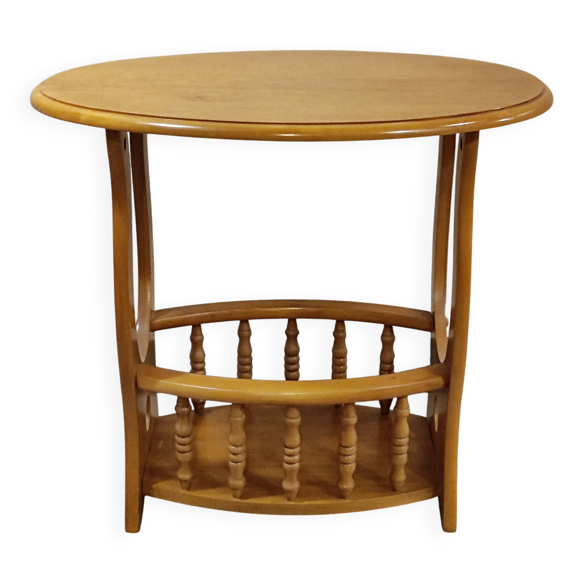Meuble d'appoint ovale