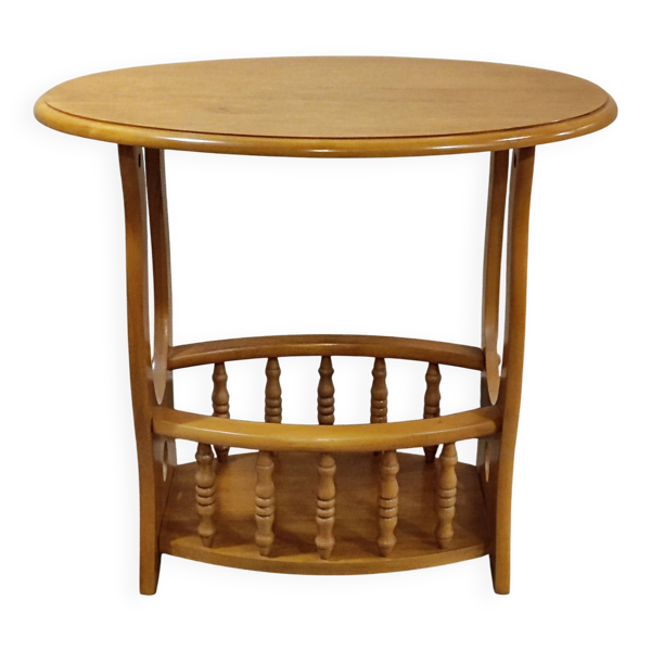Meuble d'appoint ovale