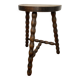 Vintage tripod stool