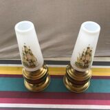 Pair of old lamps