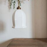 Hanging lamp opaline glass