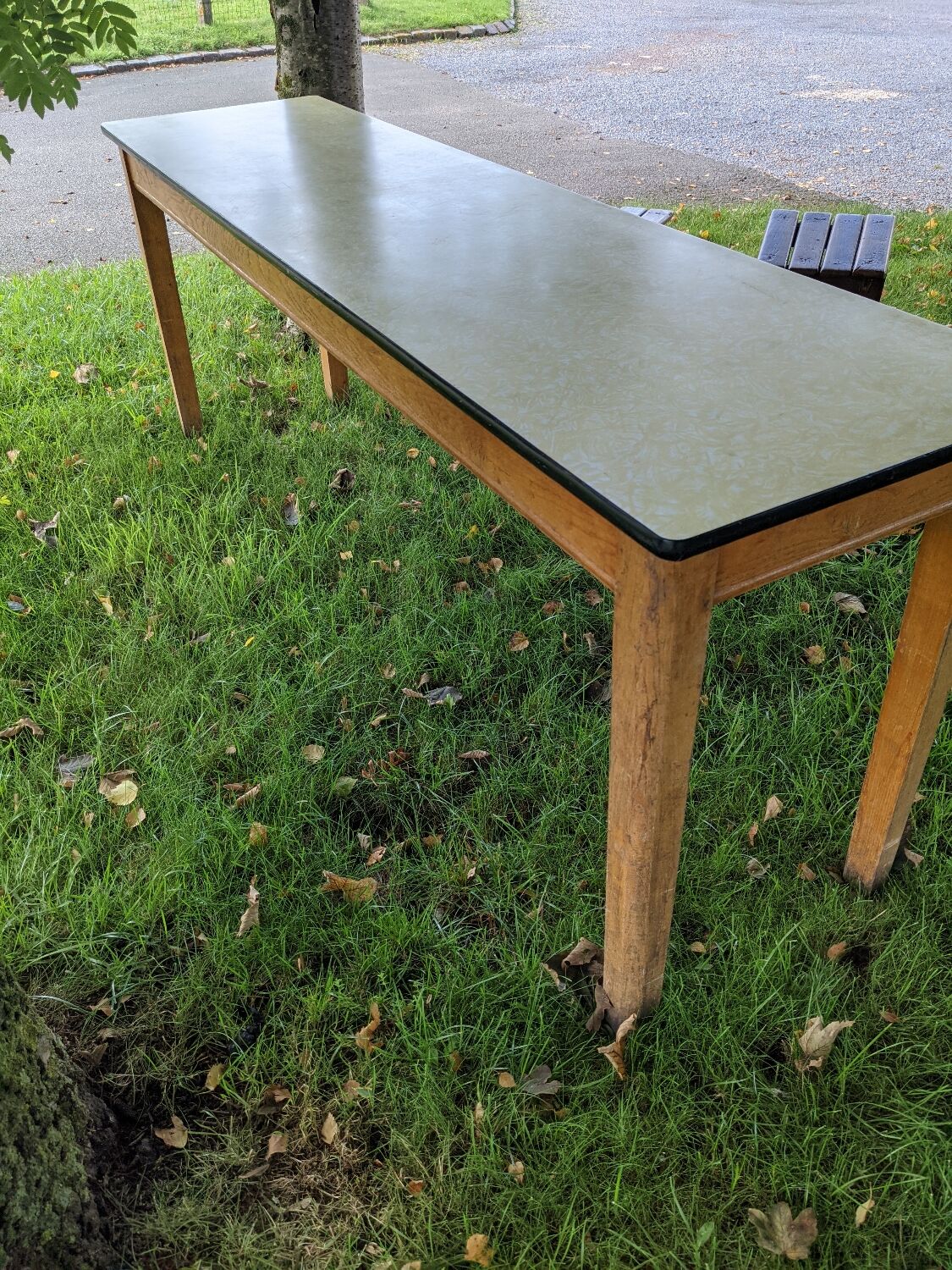 Vintage bistro table