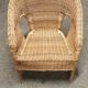 Children's rattan armchair
