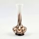 Vintage Pop Art Glass Vase from Opaline Florence, Italy, 1970s