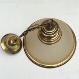 Pressed glass hanging and laiton size