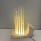 Acrylic Stone Table Lamp, 1980s
