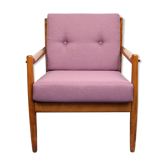 1960s armchair in lilac