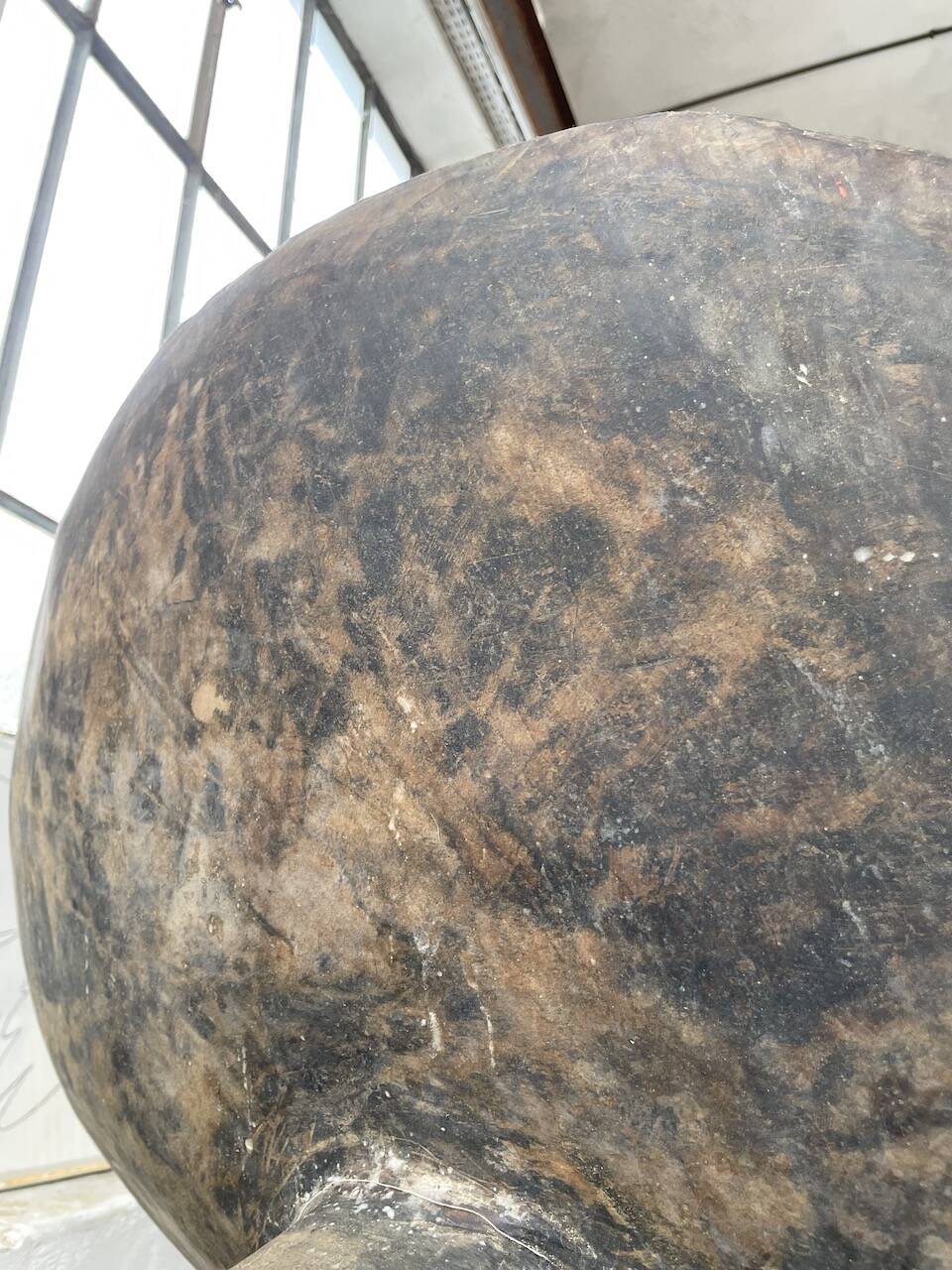 XL wooden Tuareg dish