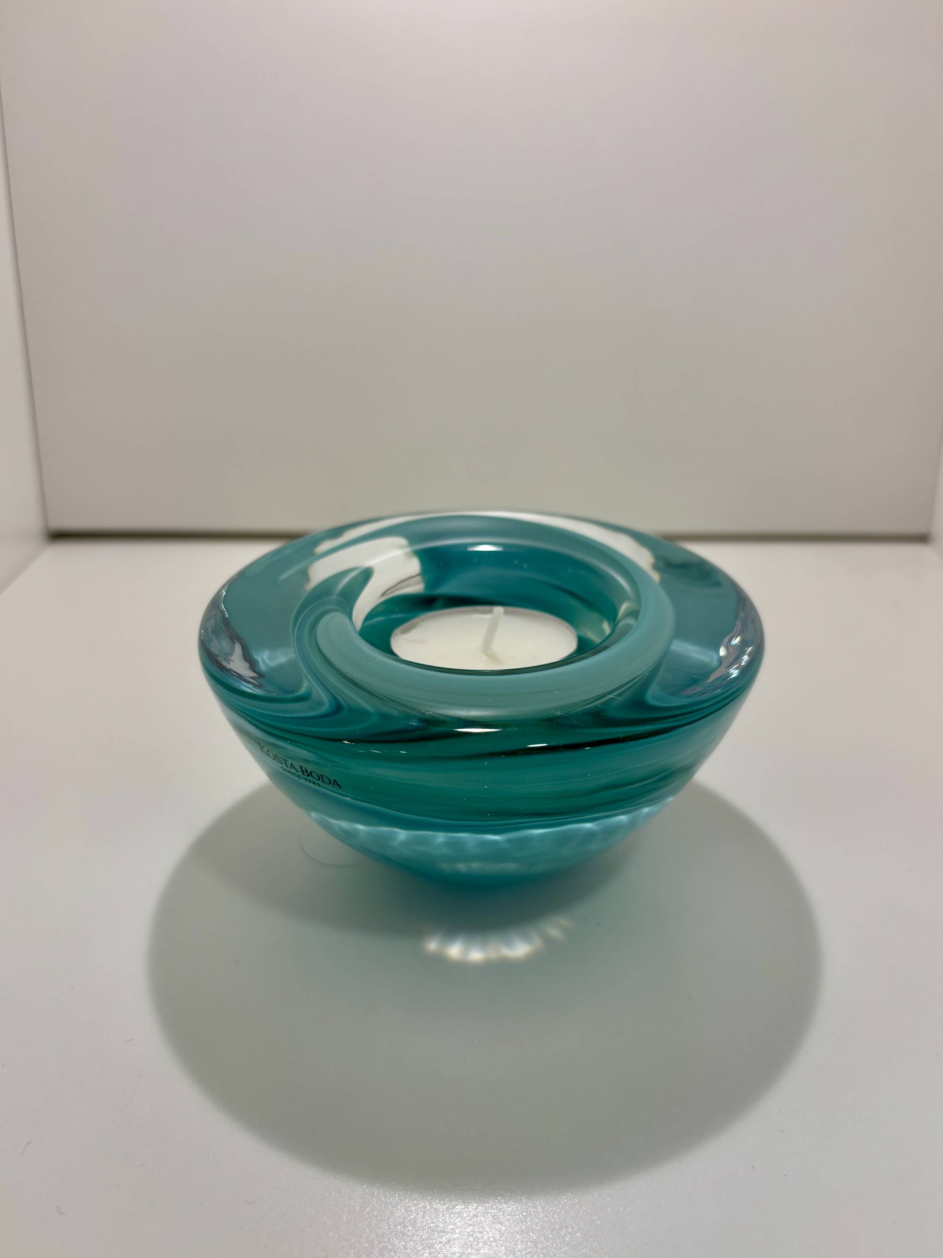 Atoll Bowl by Anna Ehrner for Kosta Boda, 1980s