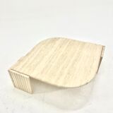 Travertine coffee table 1970s
