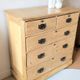 Commode anglaise antique en pin massif