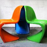 Suite de 3 chaises Verner Panton, Vitra