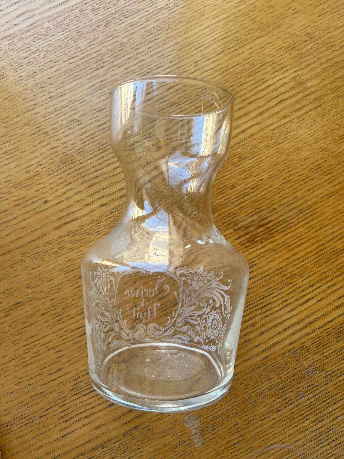 “Night service” carafe