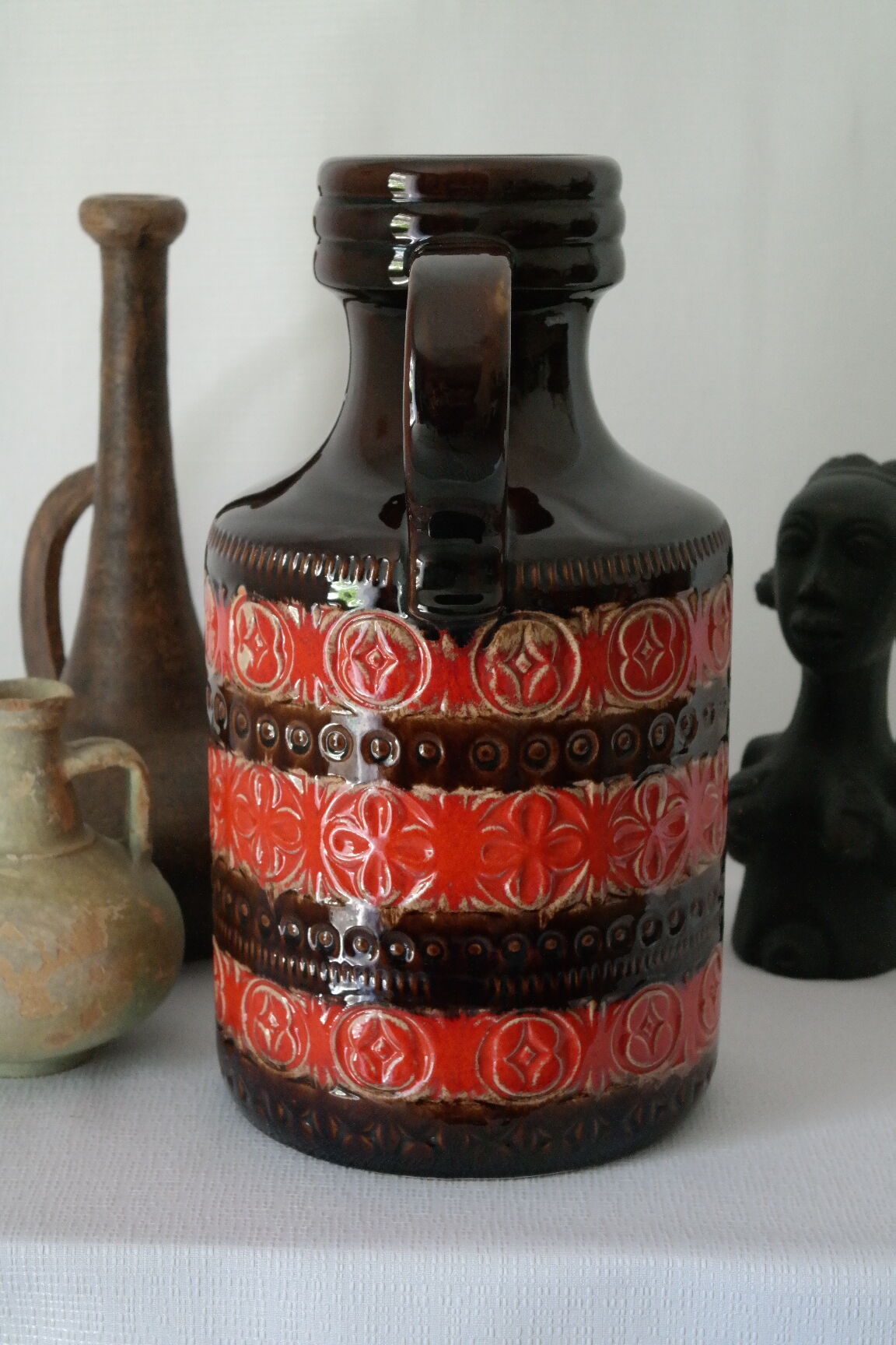 Vintage West Germany ceramic jar