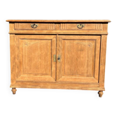 Art Deco light oak sideboard