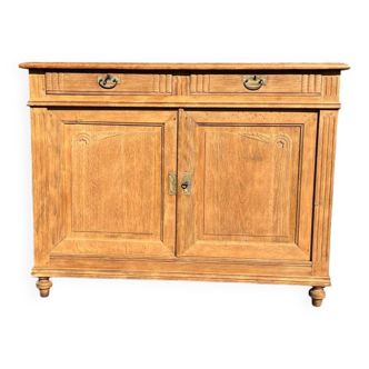Art Deco light oak sideboard