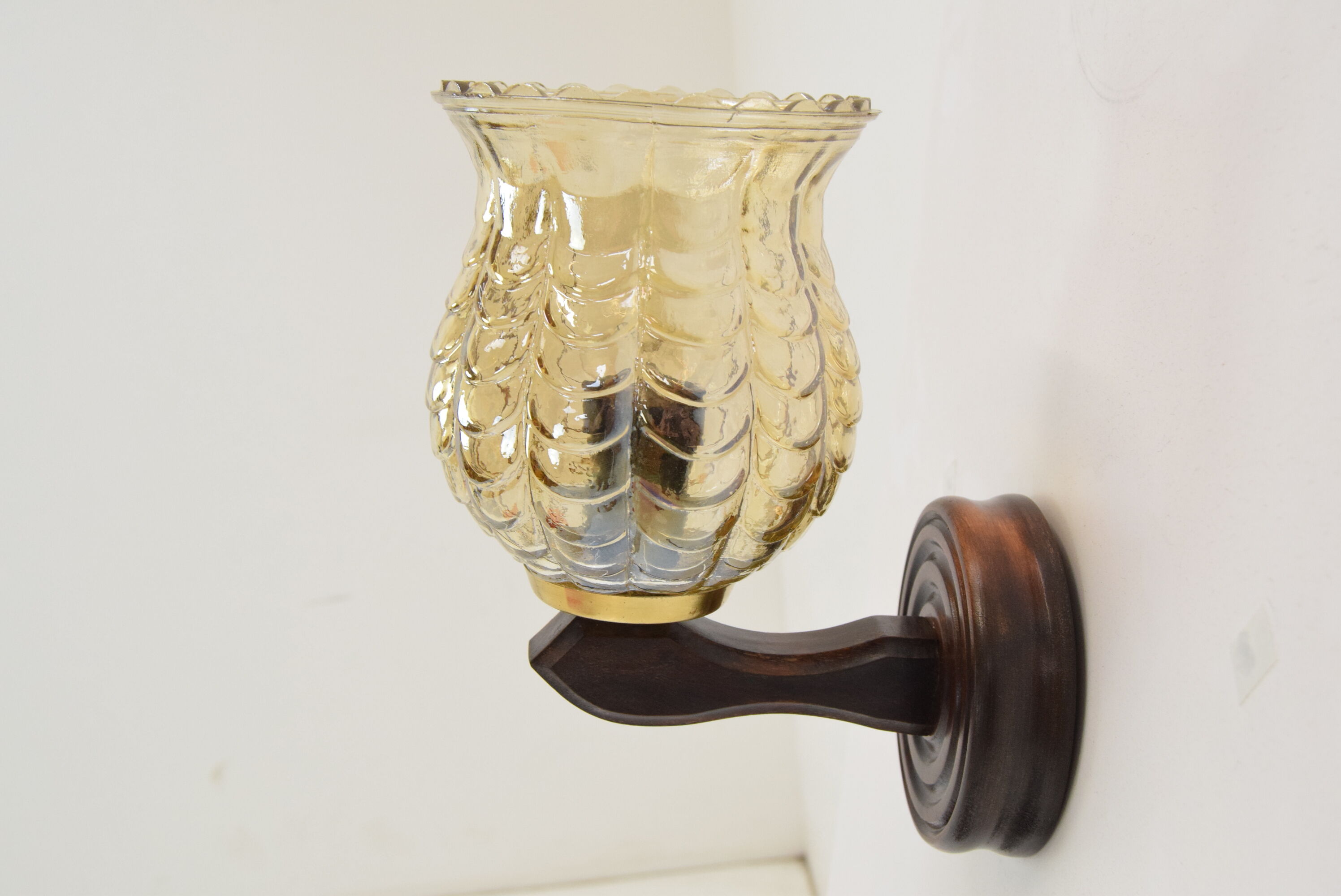 Mid-century wall lamp, 1970's.