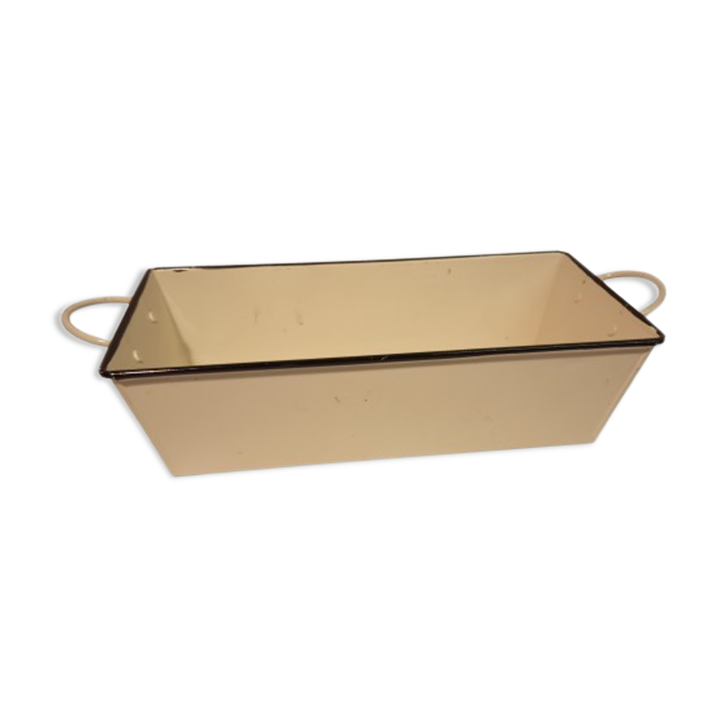 Enamelled sheet cup