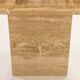 Italian mid century extra large travertine dining table, 1970s