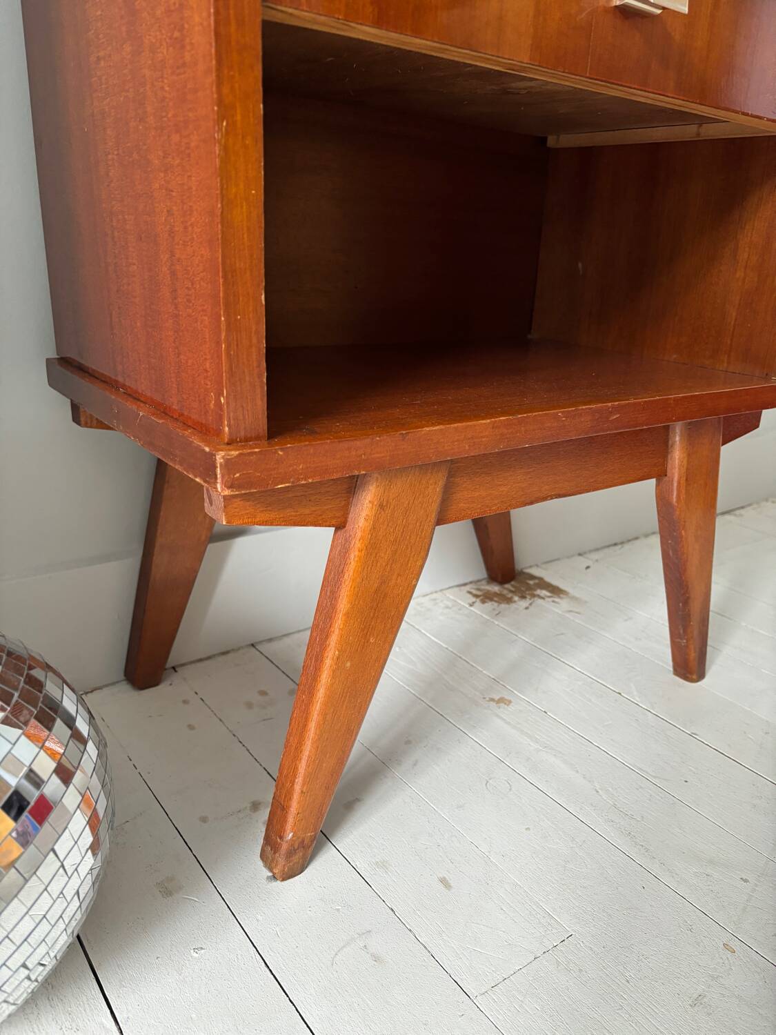 Vintage 60's bedside table