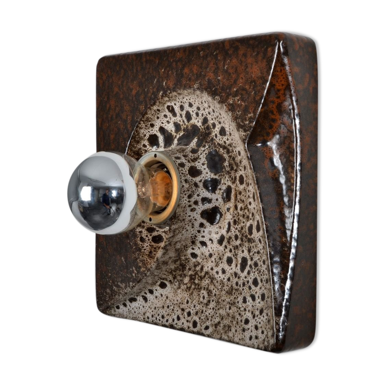 Fat Lava wall apply by Pan Leuchten 1970s