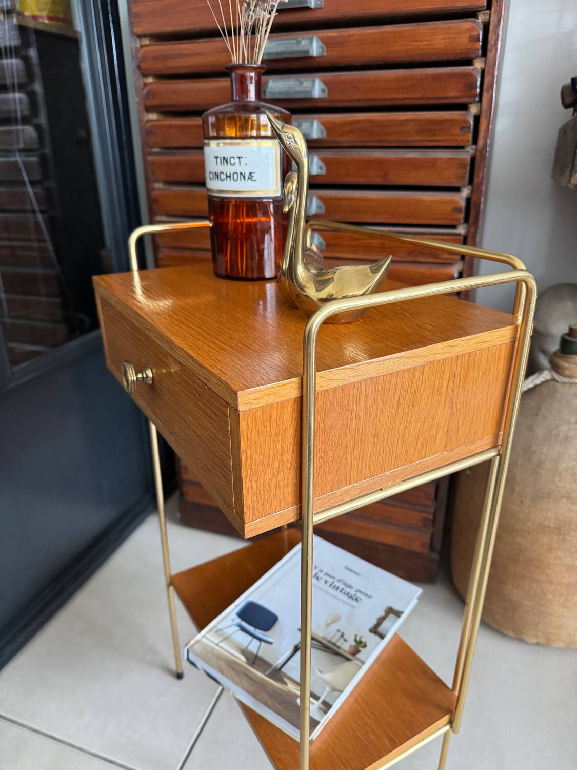 Vintage sofa or bedside table