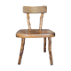 Tree trunk chair, brutalise, vintage