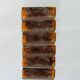 Set of 6 contemporary handcrafted glass paste knife holders
