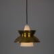Paire de 2 suspensions vintage Doo Woo danoises par Henning Klok. Louis Poulsen, 1950.