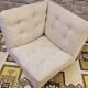 Vintage 1970s corner armchair