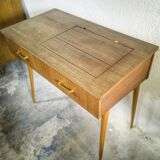 Vintage sewing machine console