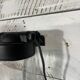 Glass and Bakelite wall light