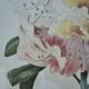 Trois planches botaniques encadrées orchidée rhododendron campanule médium vintage