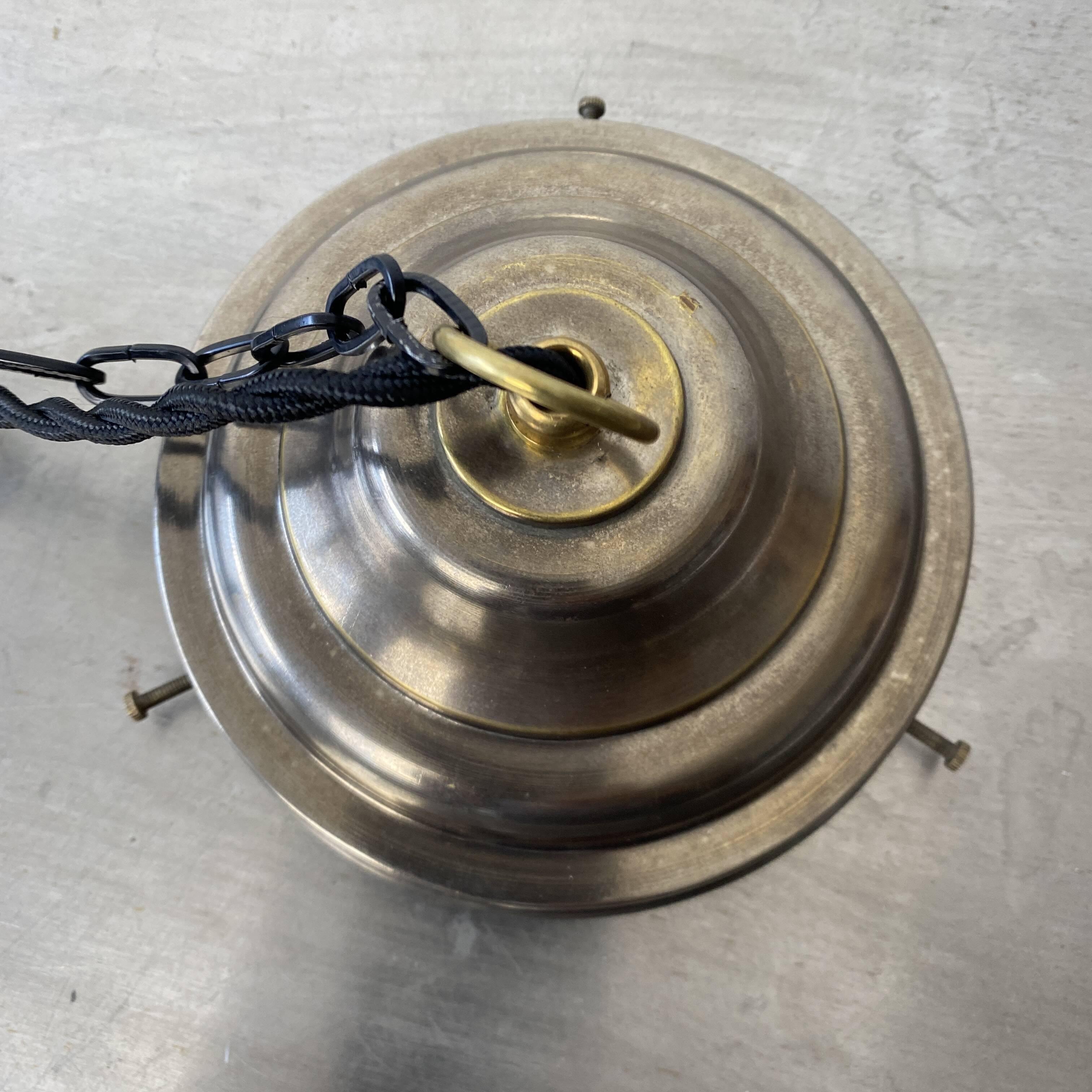 Vintage XL Art Deco pendant lamp